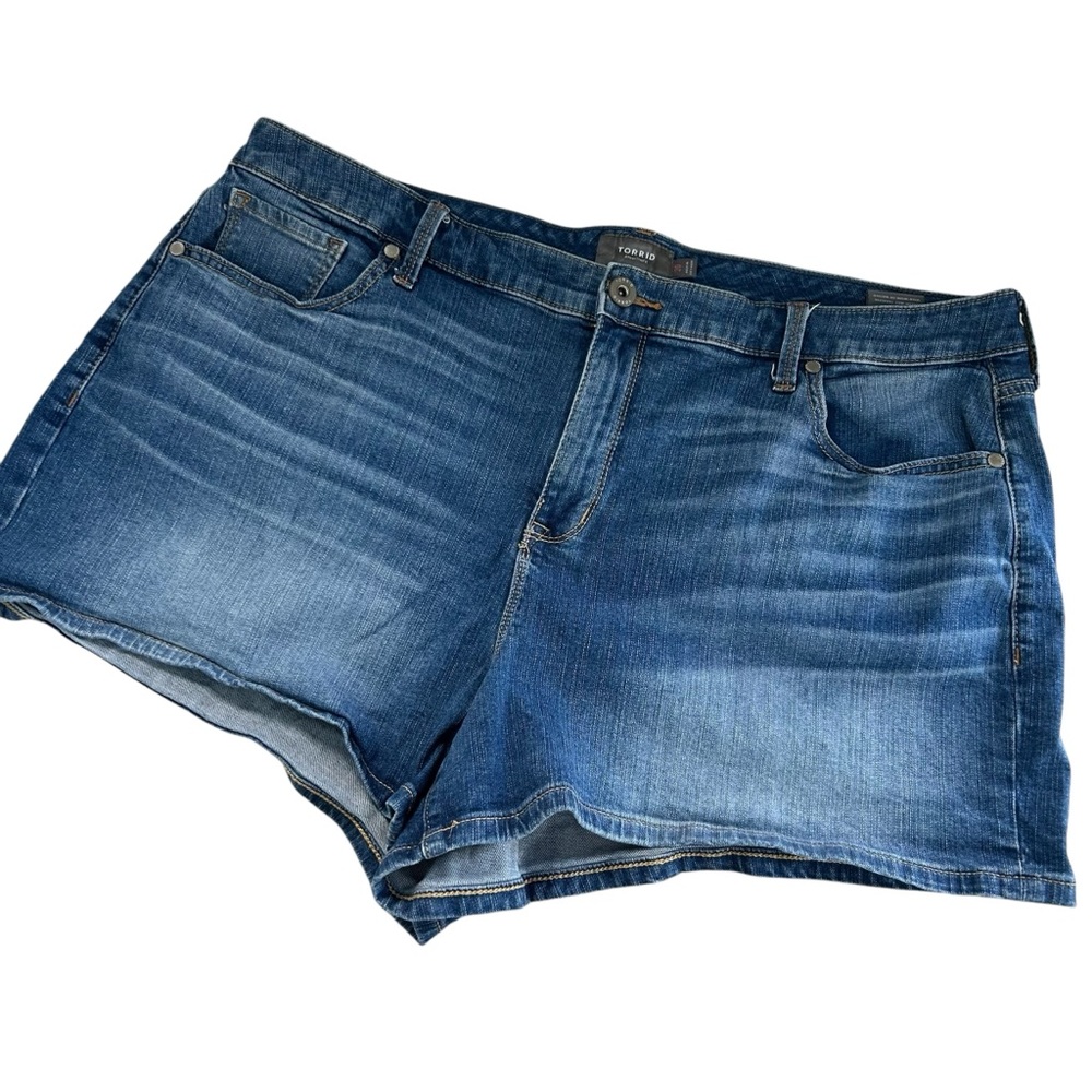 torrid Blue Denim Jean Shorts